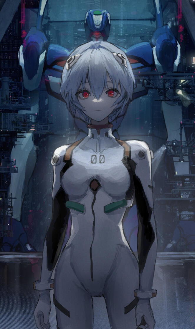 Rei Ayanami & Eva-00