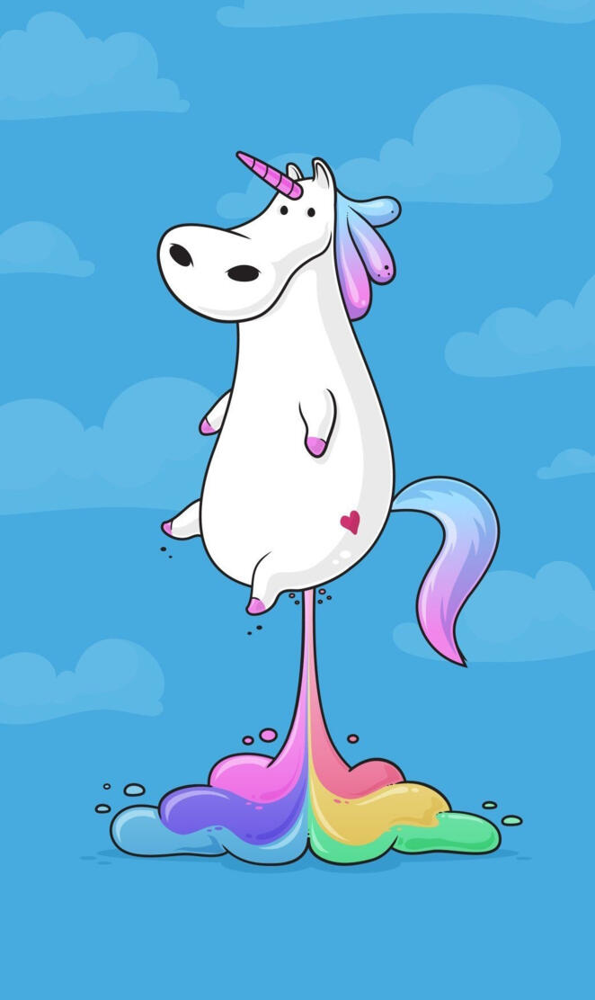 Unicorn fart