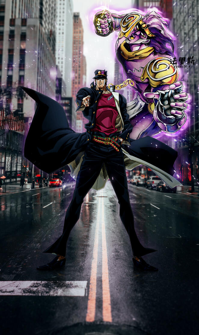 Jotaro X StarPlatinium