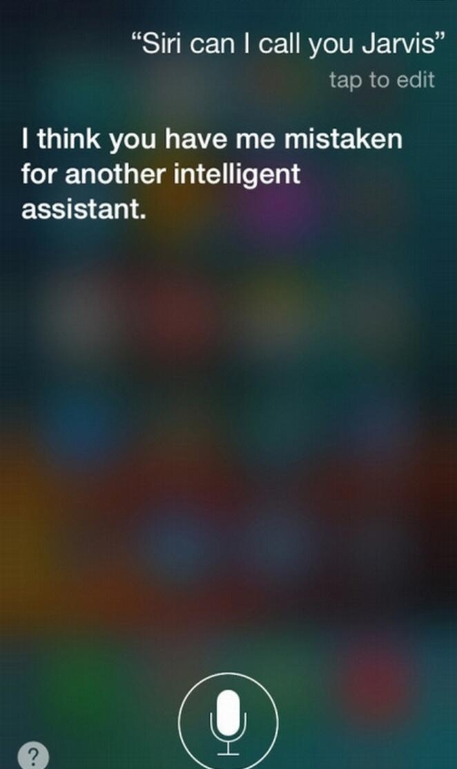 Jarvis and Siri
