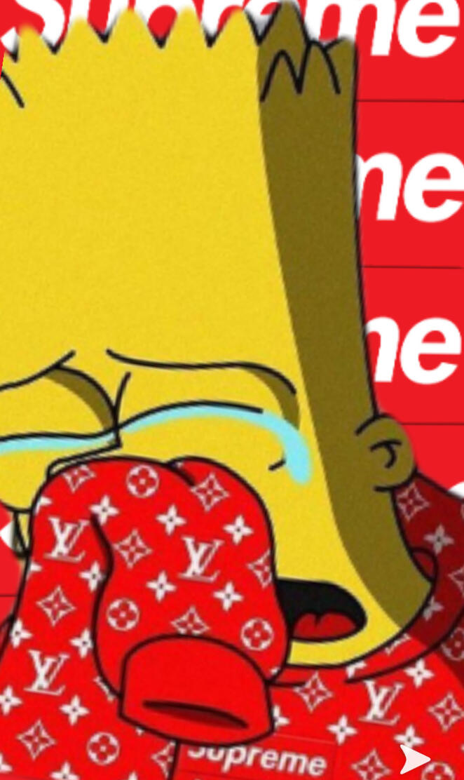 Bart Simpson supreme