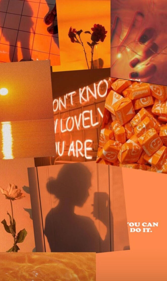aesthetic orange