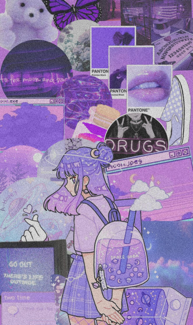 Purple aesthetic 