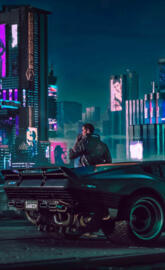 Cyberpunk 2077 city