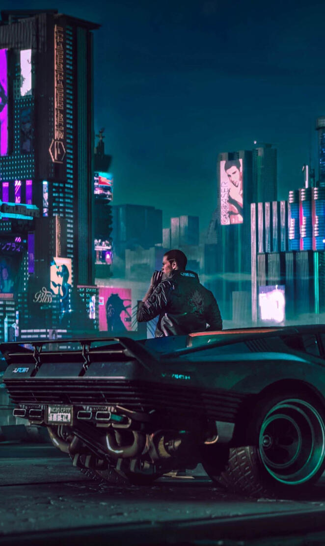 Cyberpunk 2077 city