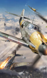 Bf109 destroy a b-29