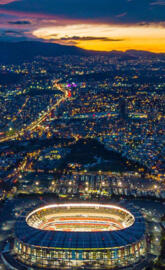 Estadio Azteca view