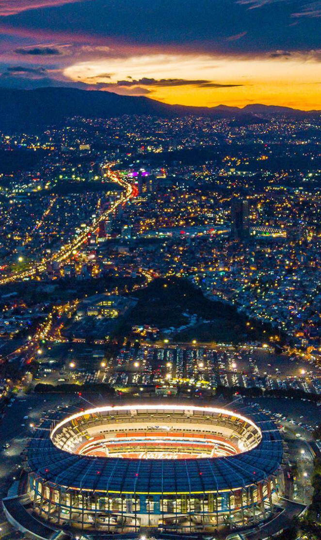 Estadio Azteca view