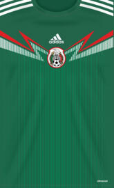 Uniforme México 2014