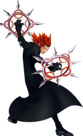 Axel battle pose