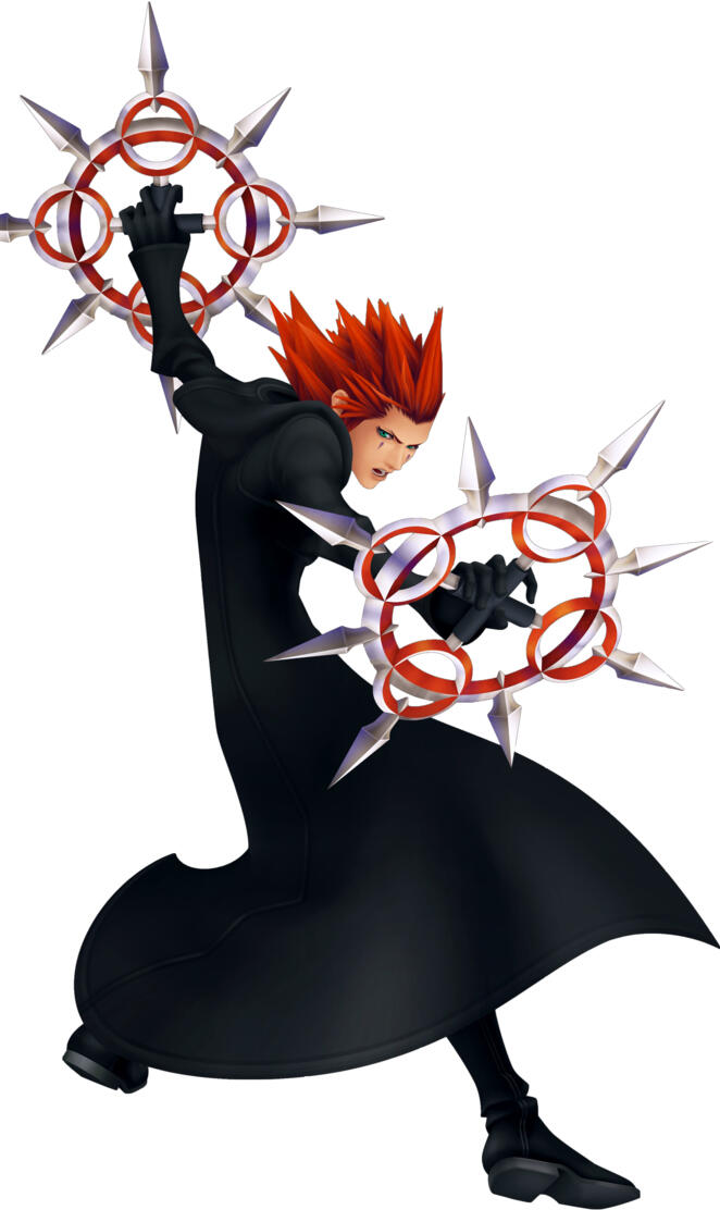 Axel battle pose