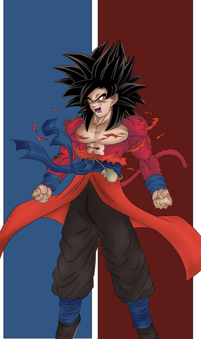 Goku Xeno ssj4