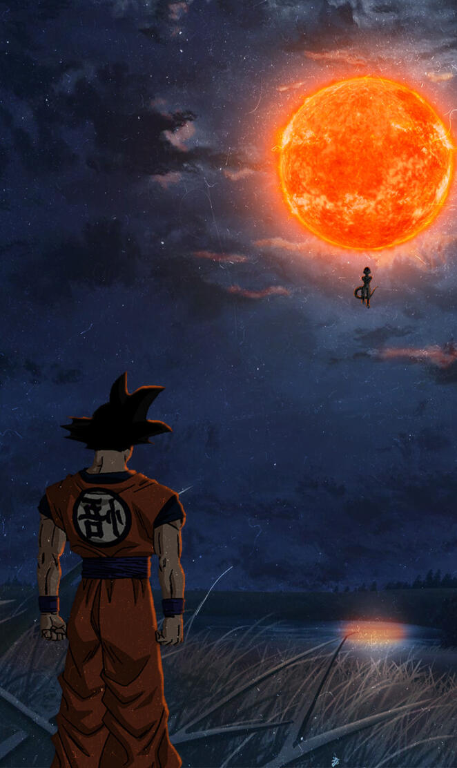 Goku VS Freezer Night