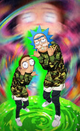 Rick and Morty tripy