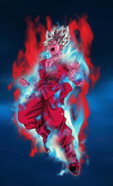 Goku Blue Kaiokenx10