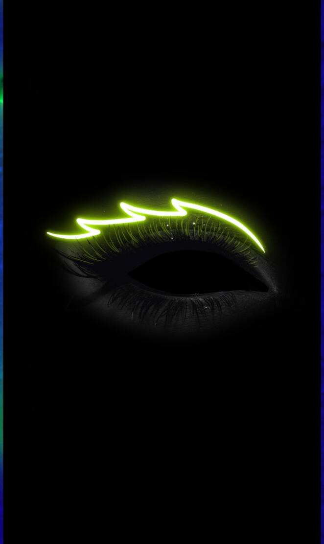 Eyes neon