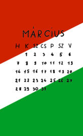 Március zászló 2022