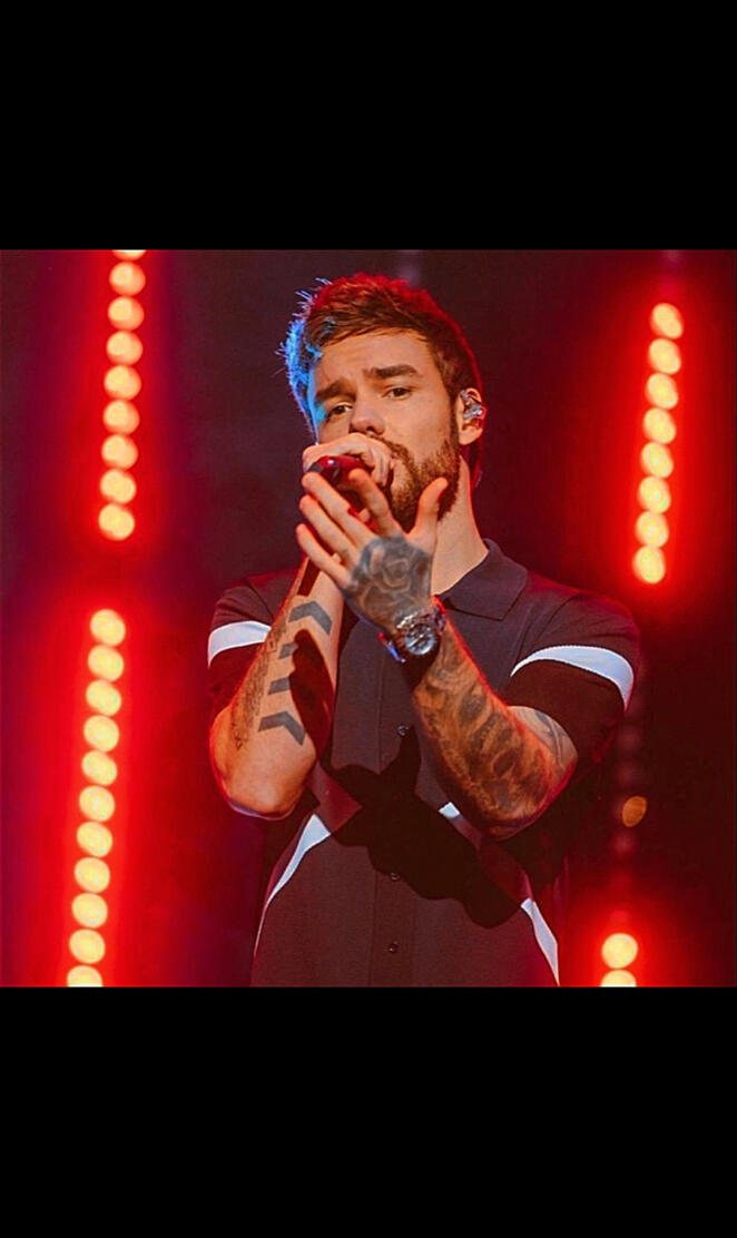 Liam Payne In Red