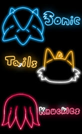 Sonic, Tails, Knuckles