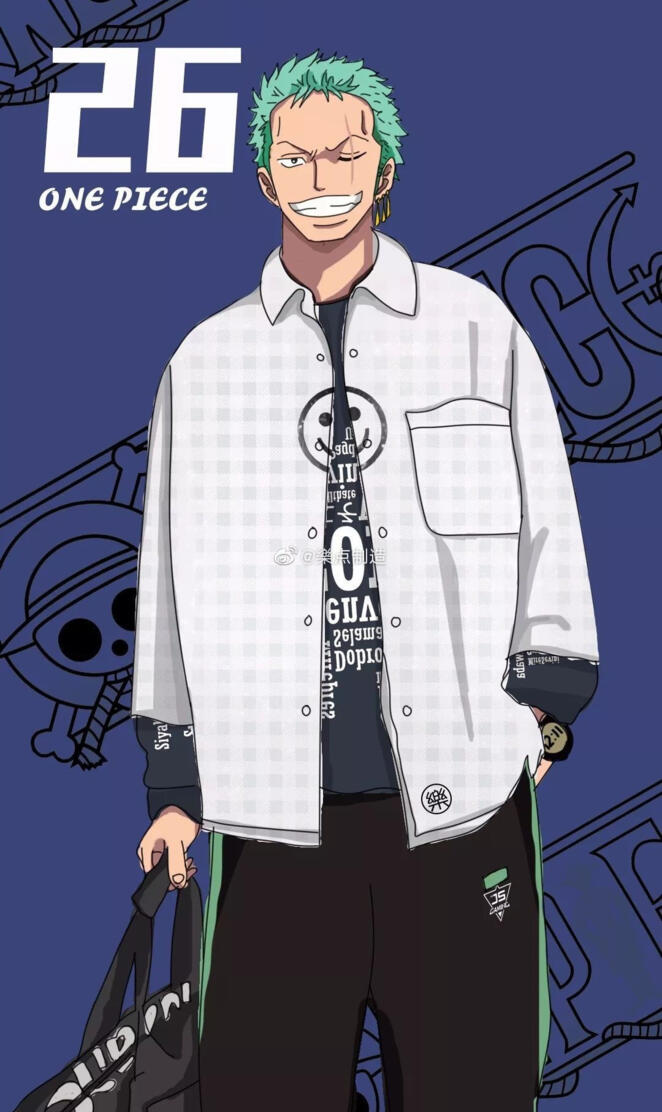 Zoro street clothes