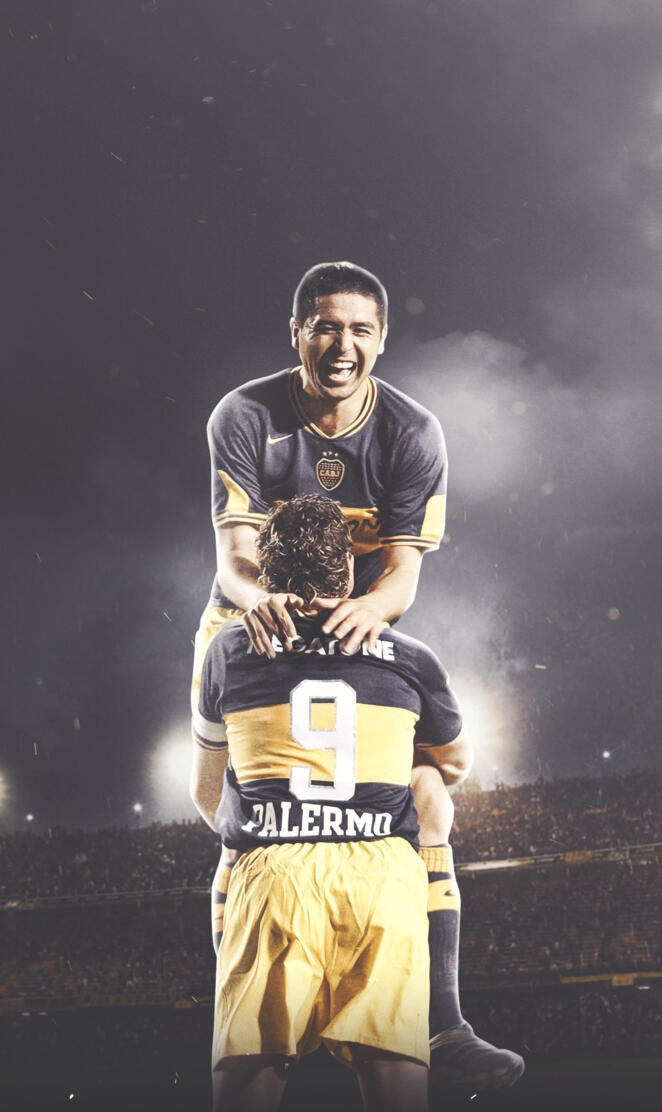Riquelme y Palermo