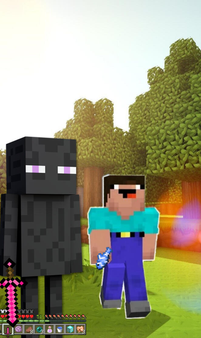Enderman and Noob