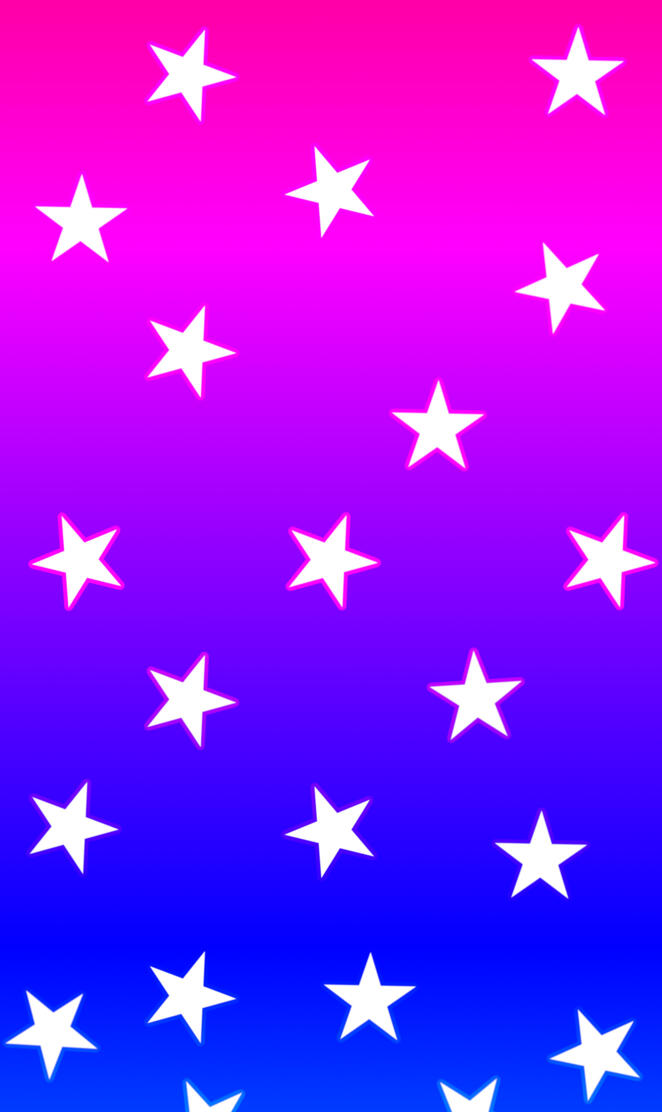 Stars Blue and Pink