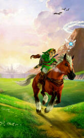 Link and Epona
