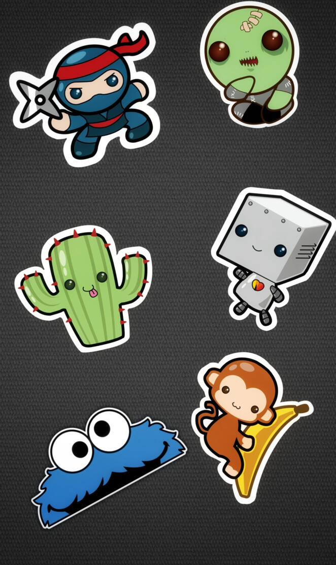 Cartoon Stickers