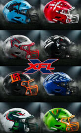 XFL Helmets