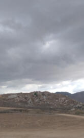 Hills of moreno valley