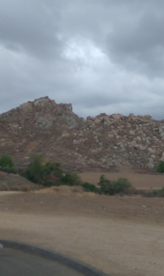 Hills of moreno valley