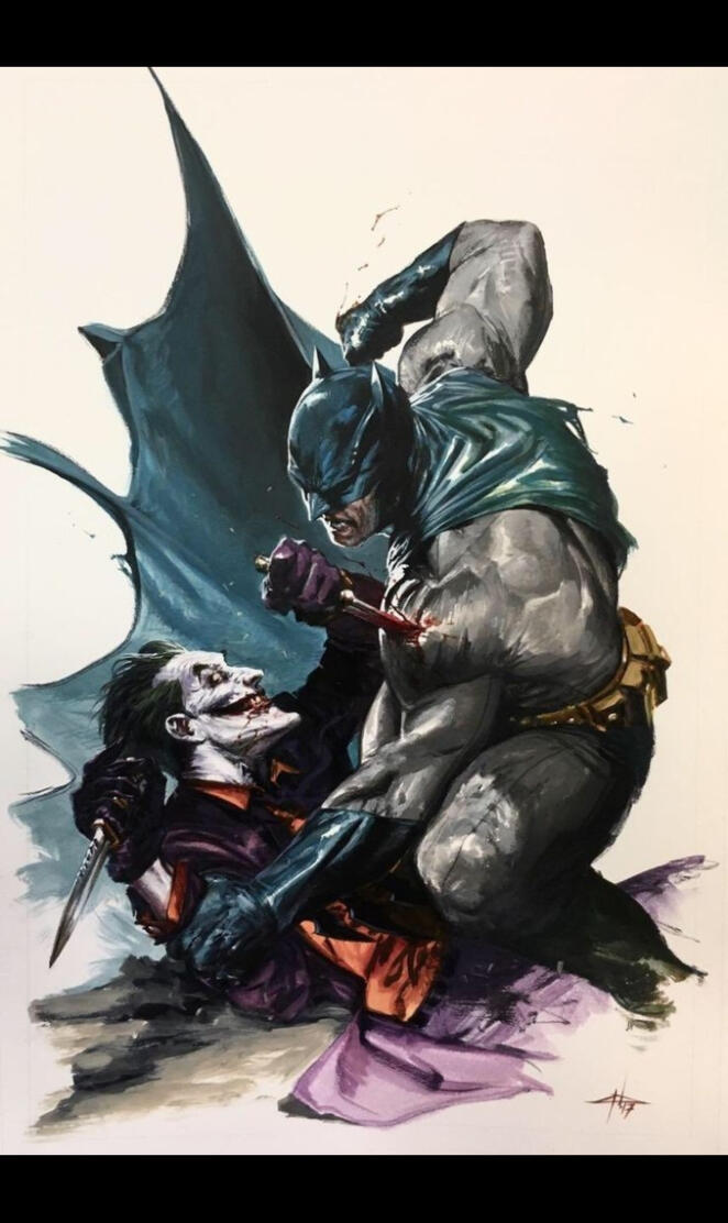 Batman and joker