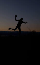 Handball silhouette