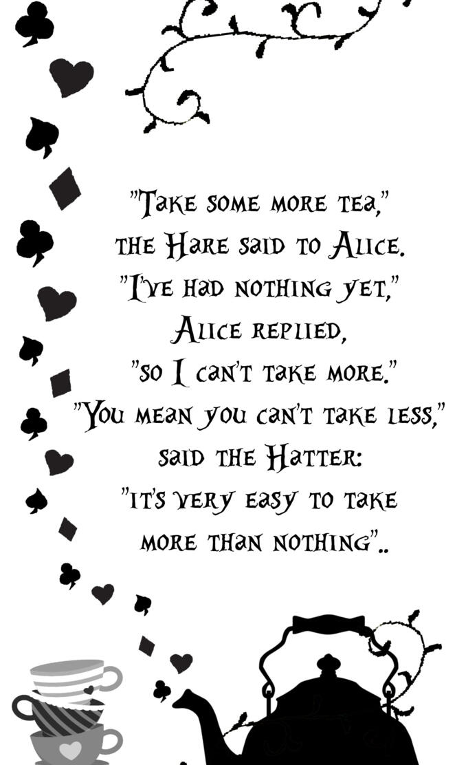 Alice in wonderland