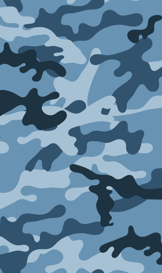 Light Blue Camouflage