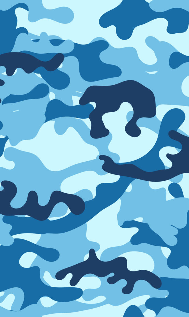Light Blue Camouflage