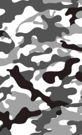 White Grey camouflage