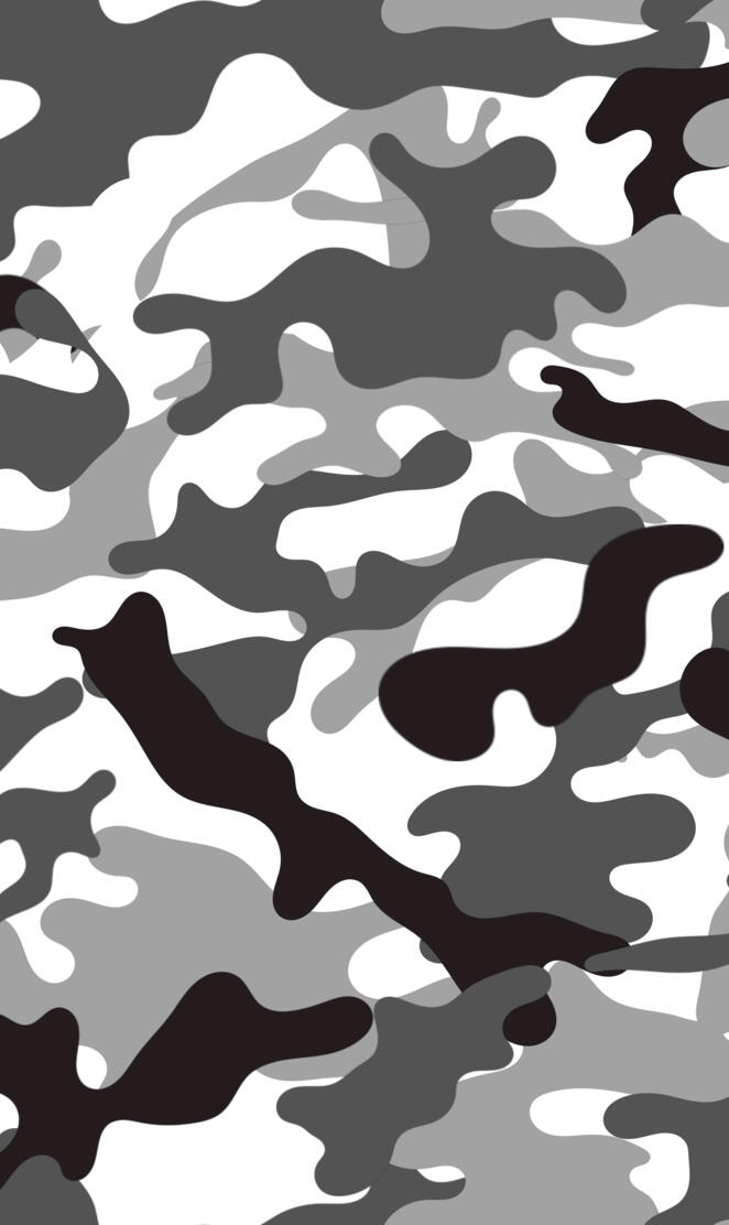 White Grey camouflage