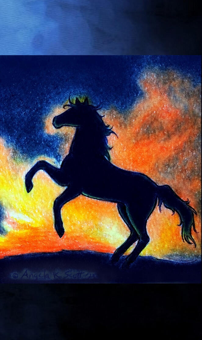 Fire Horse art