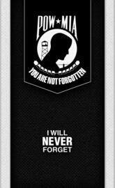 POW-MIA NEVER FORGET