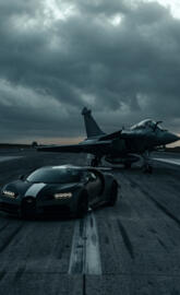 Bugatty and aircraft