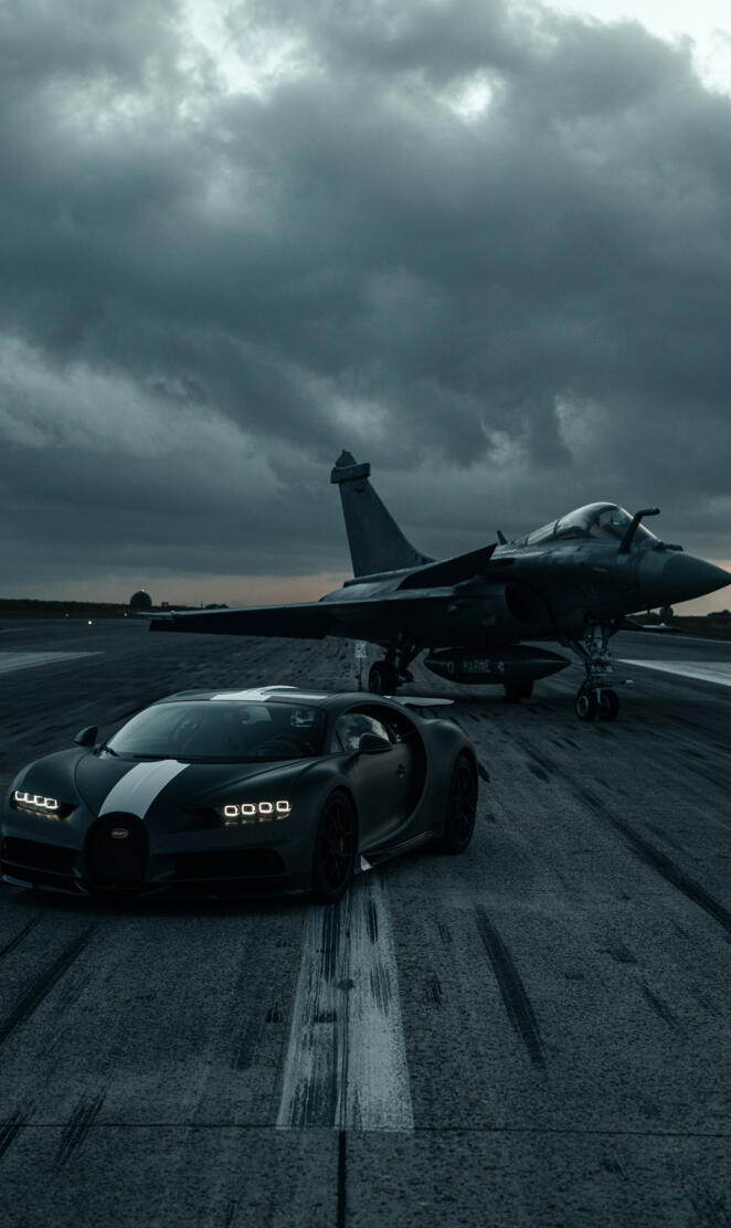 Bugatty and aircraft