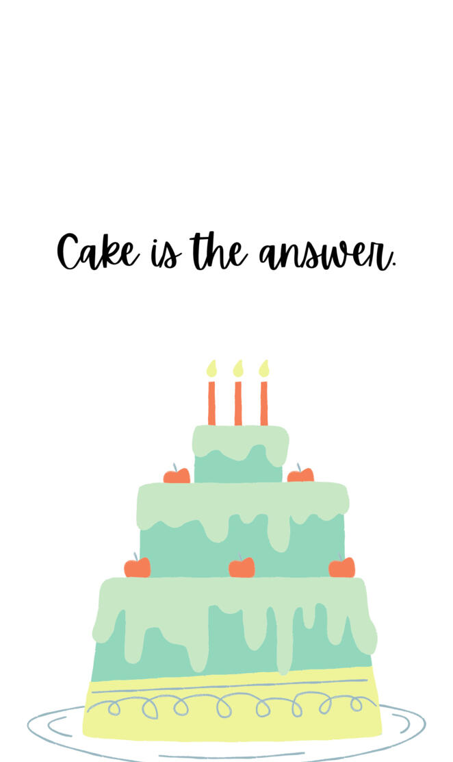 Cake Wallpaper