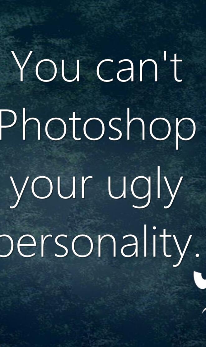 Ugly Personality