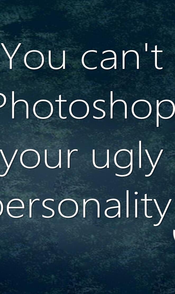 Ugly Personality