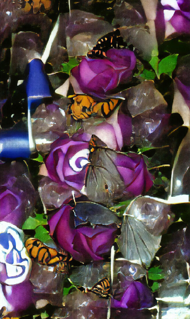 Butterflies Rose