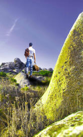 Homme dans la nature