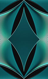 black smooth curves 3d