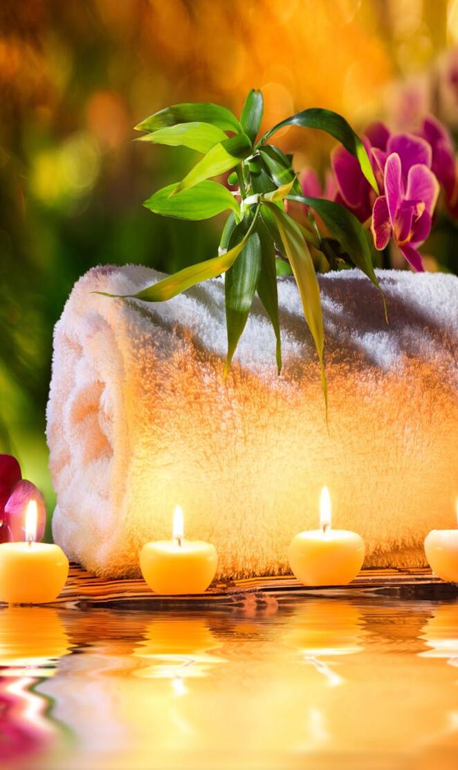 Spa Stones Candles